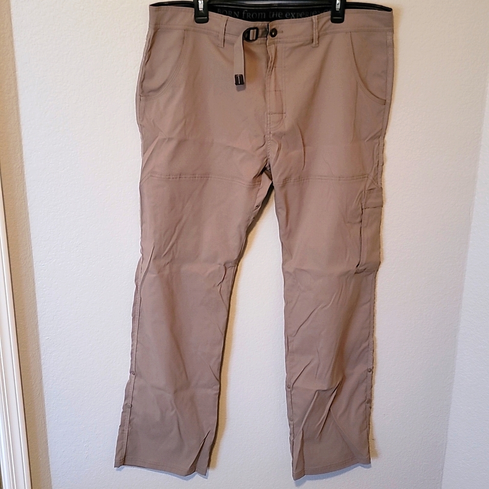Prana Men's Kahki Zion Adjustable Cargo Pants